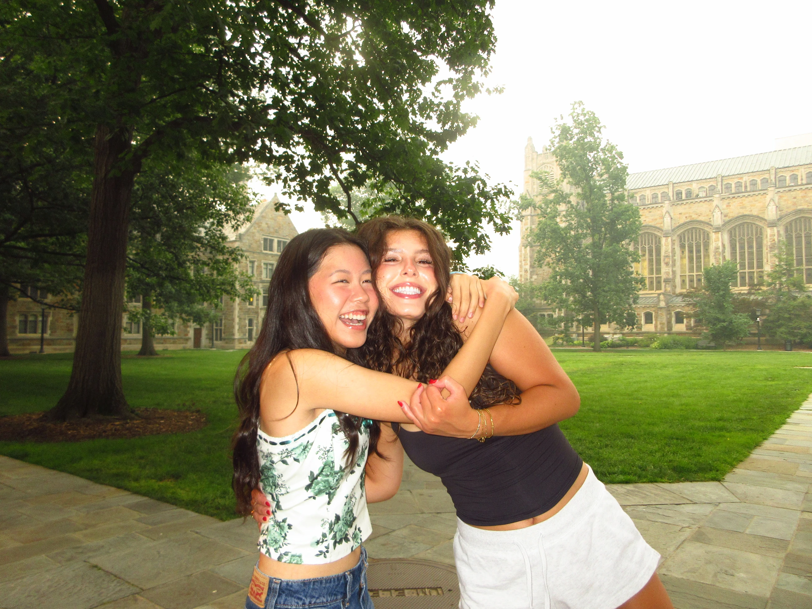 Campus / a moment with a friend